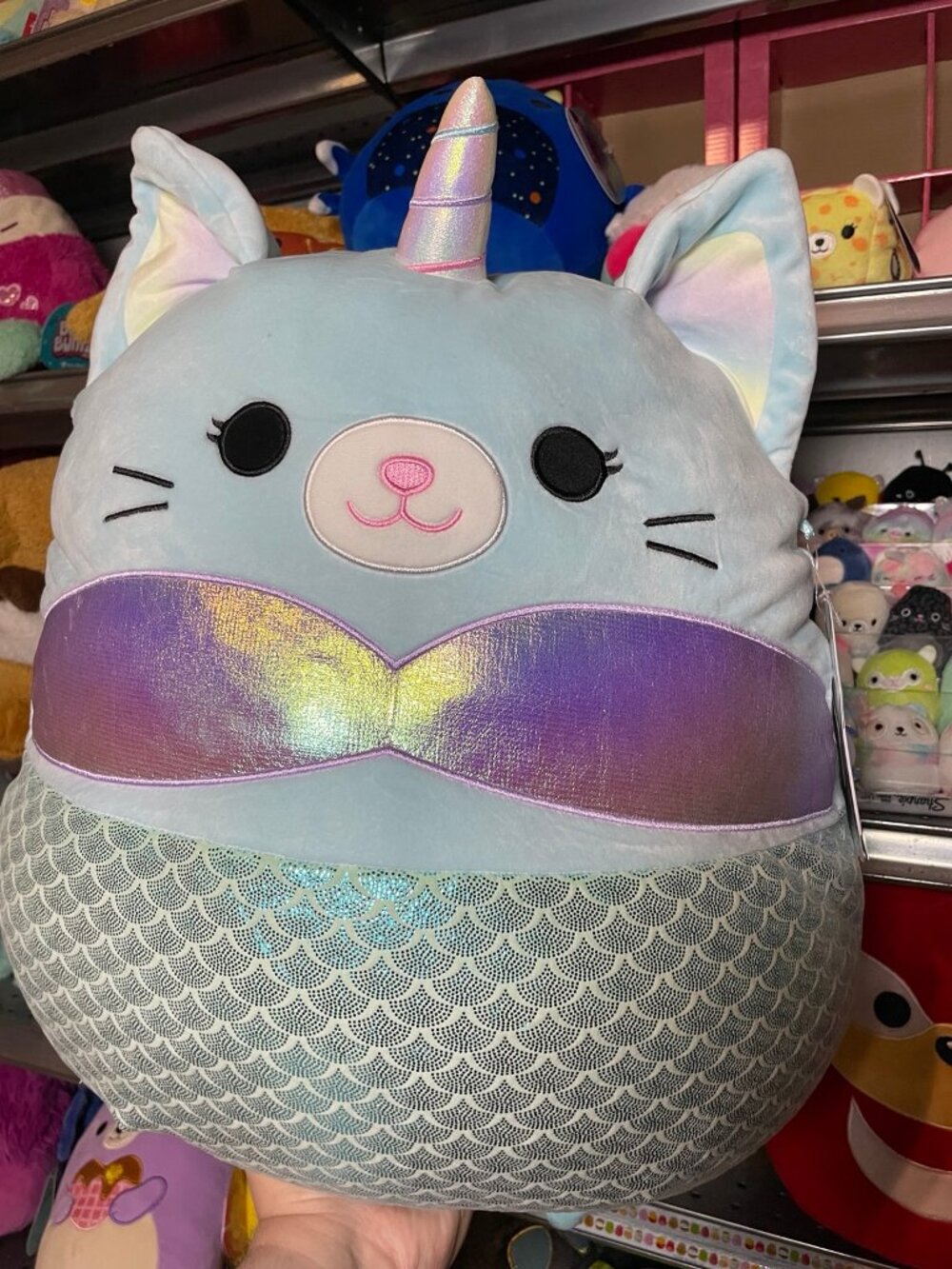 Squishmallows Svetlana the Caticorn-Mermaid 16" Stuffed Plush ♡ NWT
